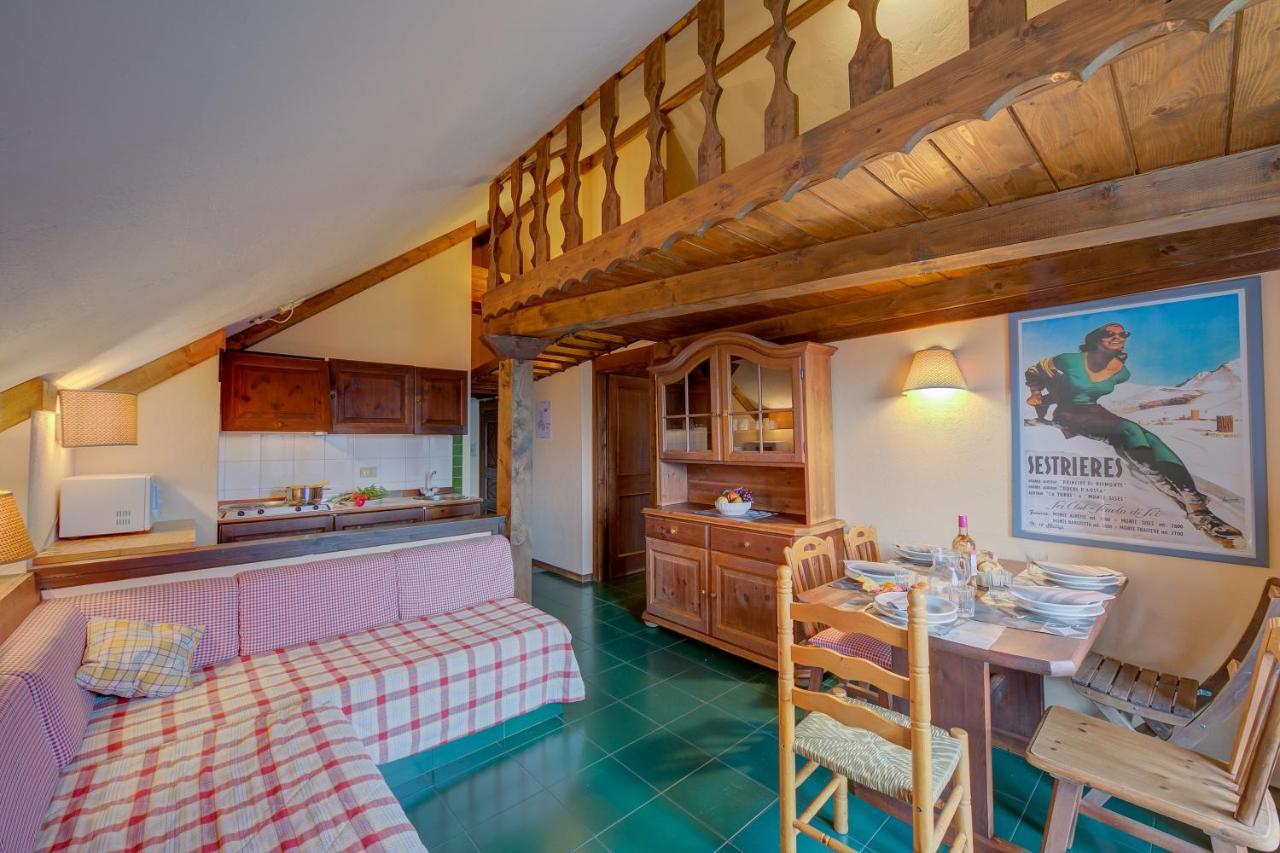Grange Hike & Ski Sestriere Apartments - Happy Rentals المظهر الخارجي الصورة